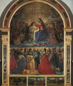 聖母戴冠式 Pic1 ルネッサンス フィレンツェ ドメニコ ギルランダイオ Oil Paintings